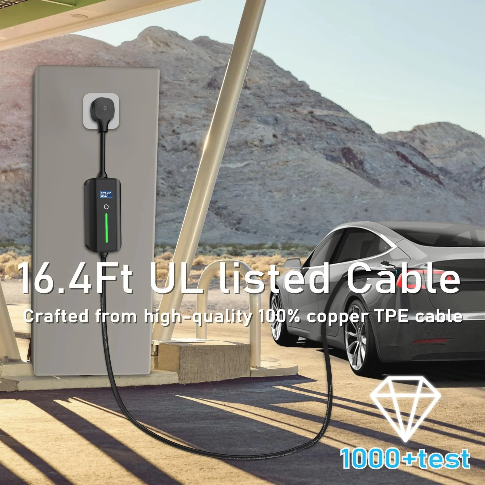 Portable Level 2 Tesla EV Charger | 240V | 32 Amp | NEMA 14-50 - Image 5