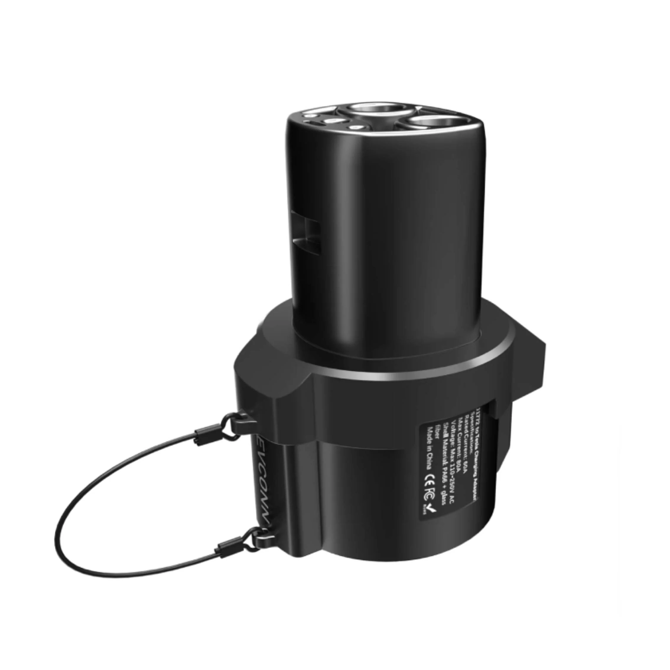 J1772 to Tesla EV Adapter | 250V | 80 Amp