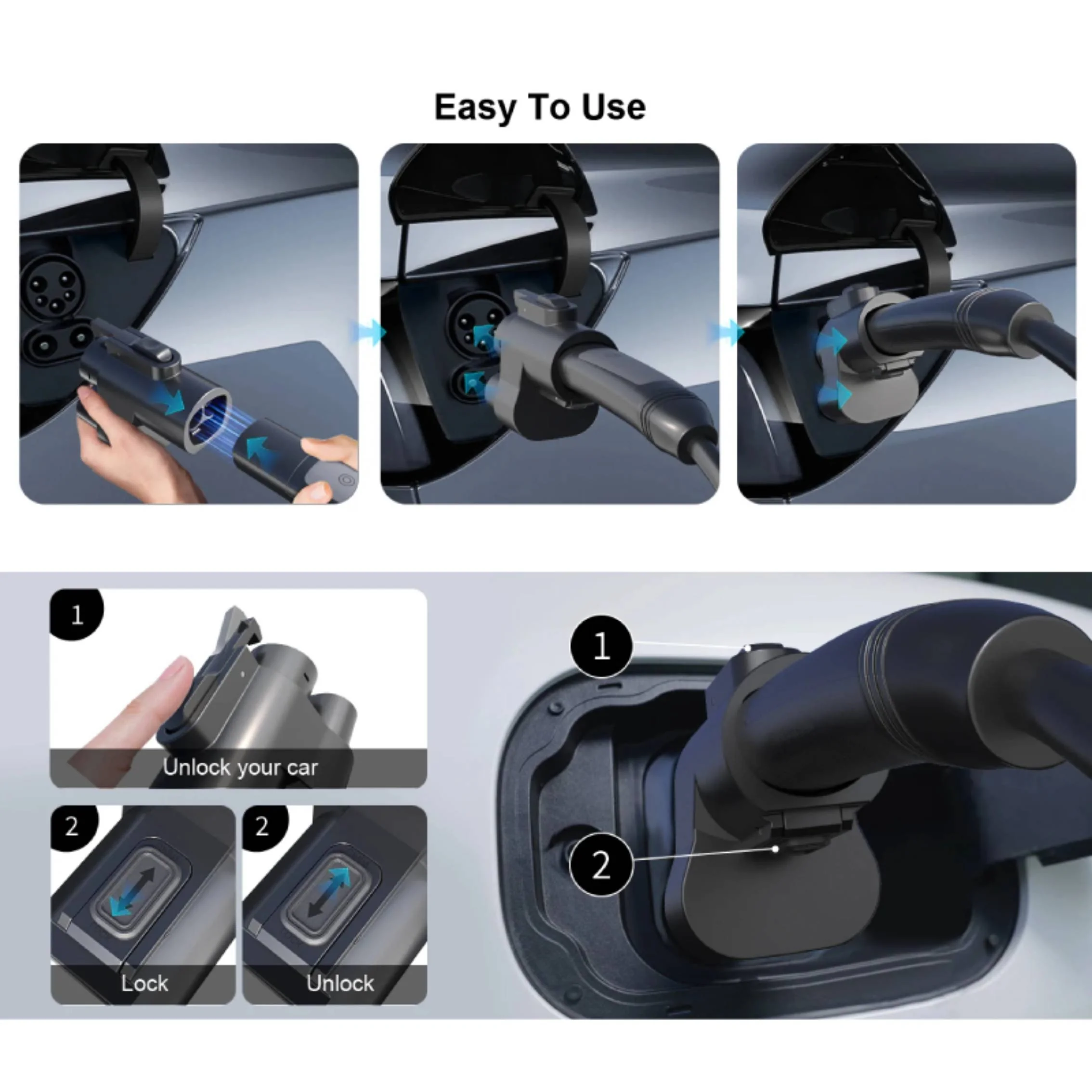 Tesla to CCS1 Adapter | Vortex Plug | 500A | 1000V - Image 5