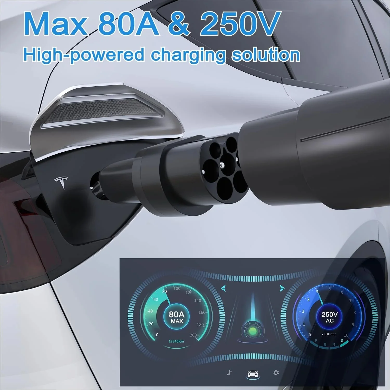 Type 2 to NACS Adapter - Image 3